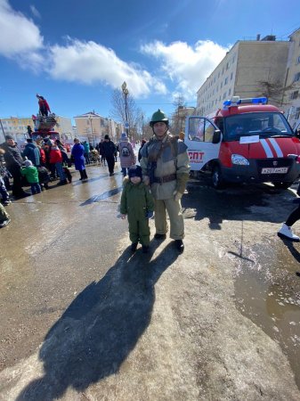 В Магадане прошли праздничные мероприятия, посвященные Дню советской пожарной охраны