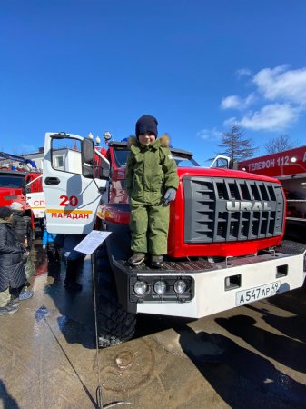 В Магадане прошли праздничные мероприятия, посвященные Дню советской пожарной охраны